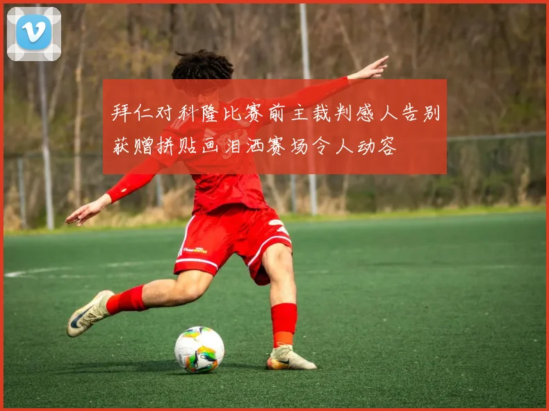 拜仁对科隆比赛前主裁判感人告别获赠拼贴画泪洒赛场令人动容