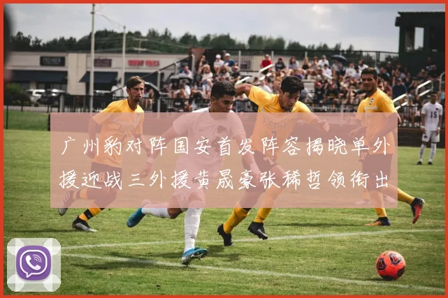 广州豹对阵国安首发阵容揭晓单外援迎战三外援黄晟豪张稀哲领衔出战